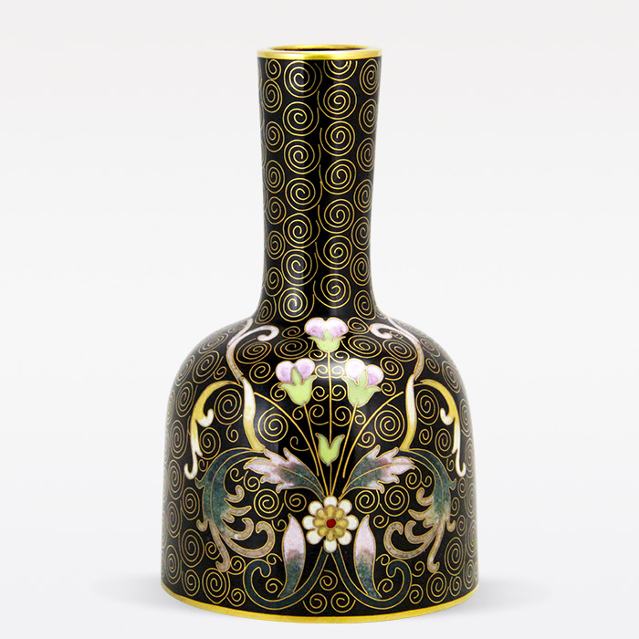 京锐景泰蓝5寸摇铃尊